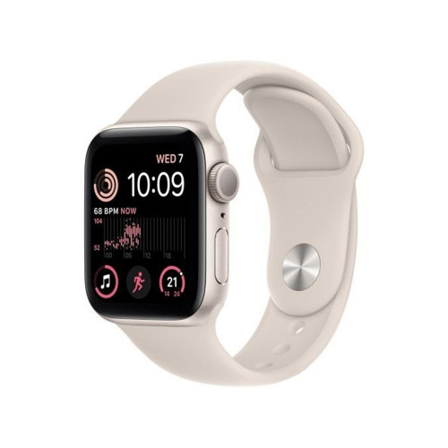 Apple Watch SE 2 GPS 40mm Starlight Aluminum Case w. Starlight S. Band - S/M б/у